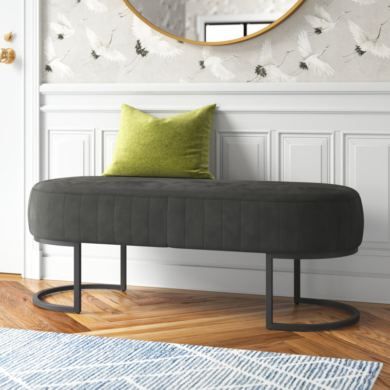Etta Avenue™ Teresa Upholstered Bench & Reviews Wayfair